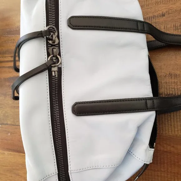 Karl Lagerfeld vintage Bowletto expandable leather tote - Picture 5 of 7